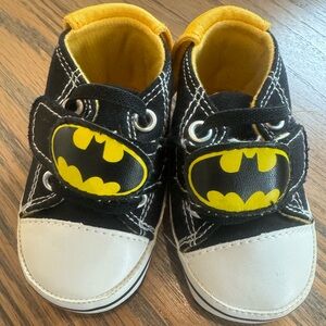 Batman infant shoes